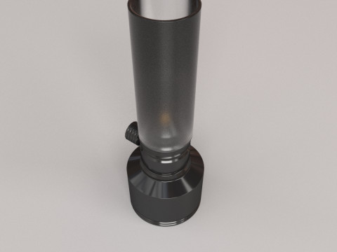 Camping Gas Lantern Model 3D