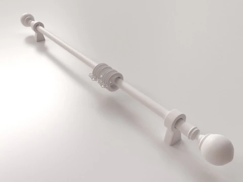 Curtain Rod 3D Model