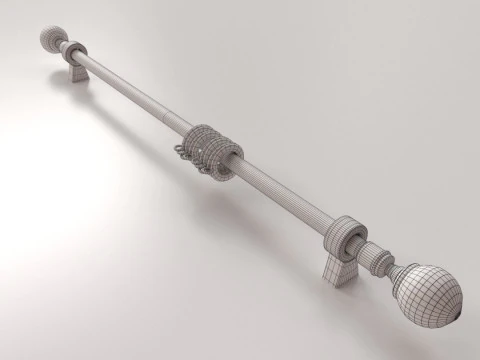 Curtain Rod 3D Model