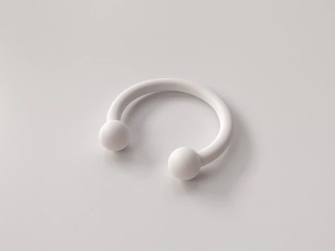 Brustwarzenpiercing v2 3D Modell