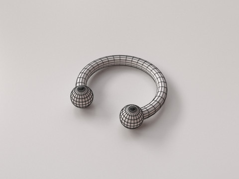 Nipple Piercing v2 Modelo 3D