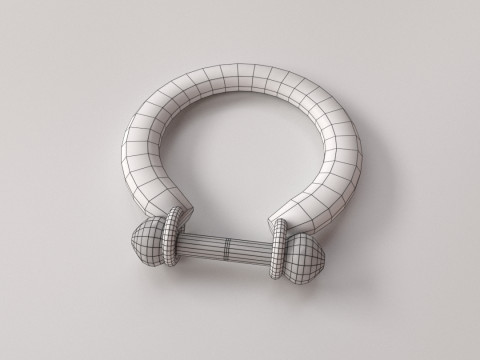Nipple Piercing v3 Model 3D