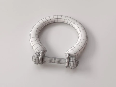 Nipple Piercing v3 3D Model