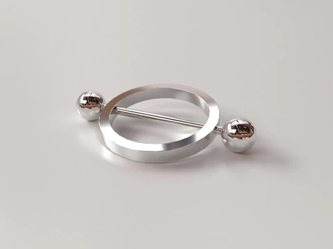 Nipple Piercing v4 3D Model