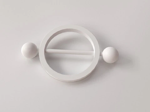 Nipple Piercing v4 3D Model