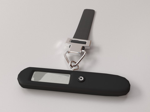Luggage Scale 3D Модель
