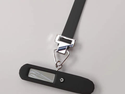 Luggage Scale 3D Model
