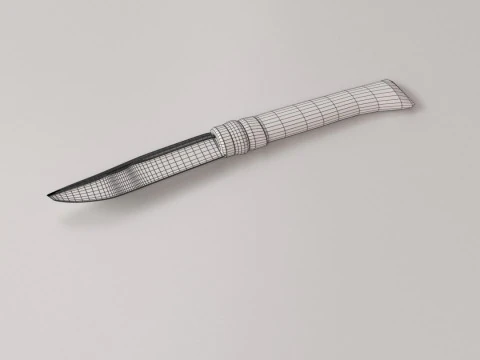 Folding Knife 3D Model