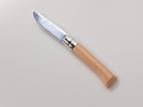 Folding Knife 3D Модель