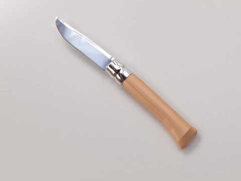 फ़ोल्ड करने योग्य चाकू 3D मॉडल