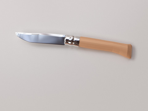 Folding Knife Modelo 3D
