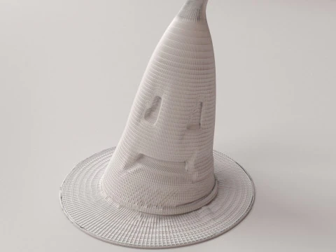 Sprechender Hut 3D Modell