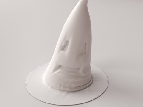 Talking Hat Model 3D