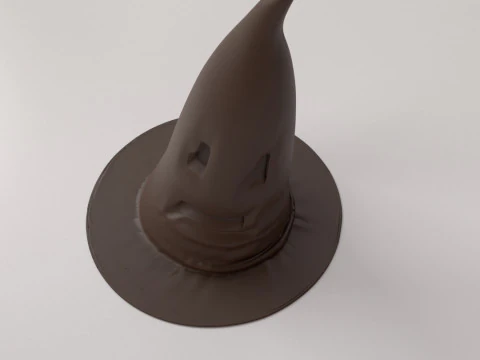 Sprechender Hut 3D Modell