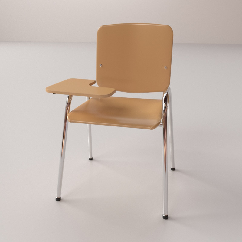 Exam Chair 3D 模型 .c4d .max .obj .3ds .fbx .stl .blend