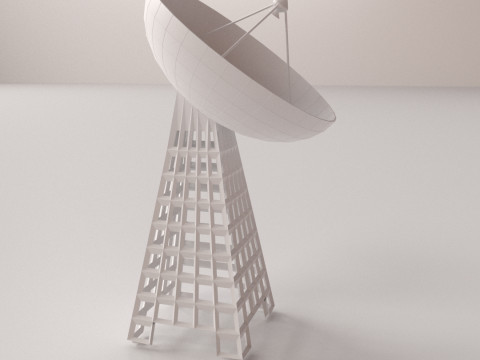 Communication Tower 3D-Modell