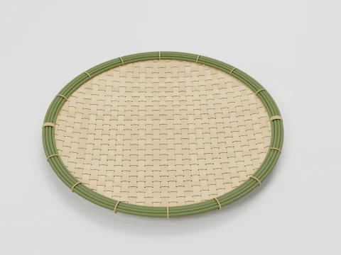 Bamboo Tray 3D Model