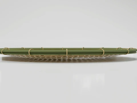 Bamboo Tray 3D Model