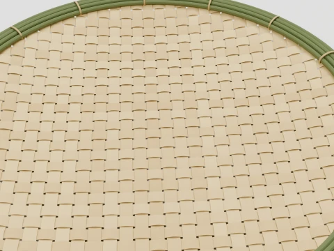 Bamboo Tray 3D Model