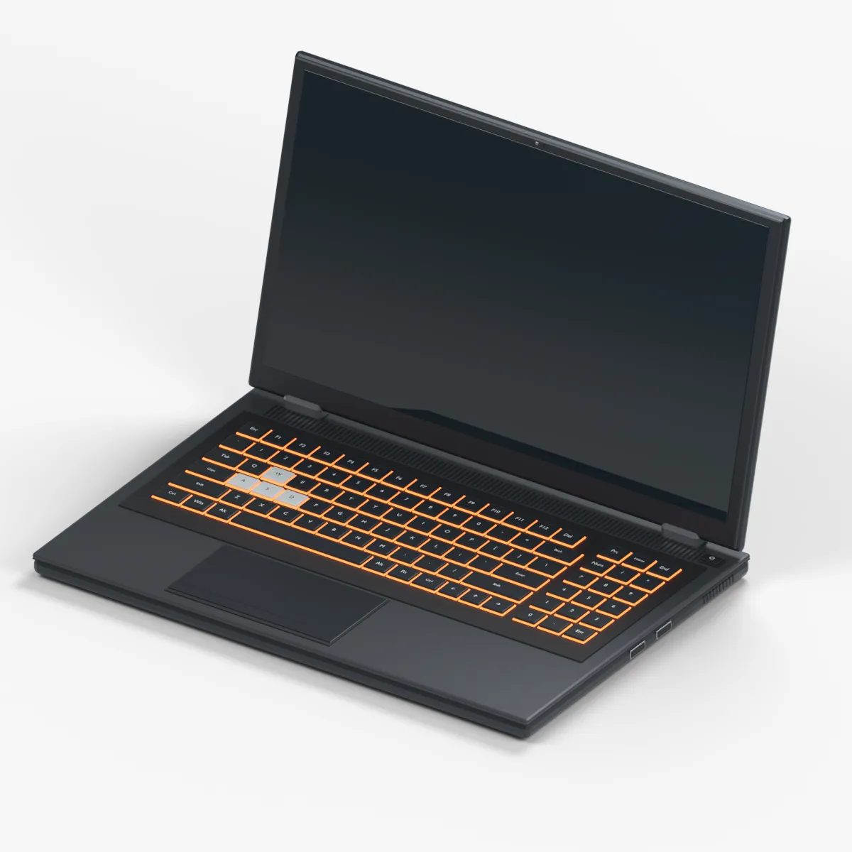 Laptop 3D Model .c4d .max .obj .3ds .fbx .stl .blend