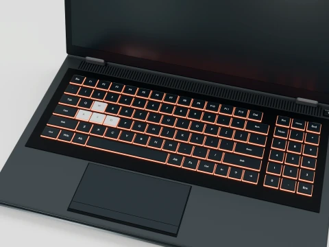 Laptop 3D Model