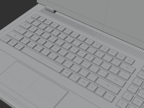 Laptop 3D Model
