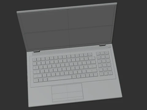 Laptop 3D Model