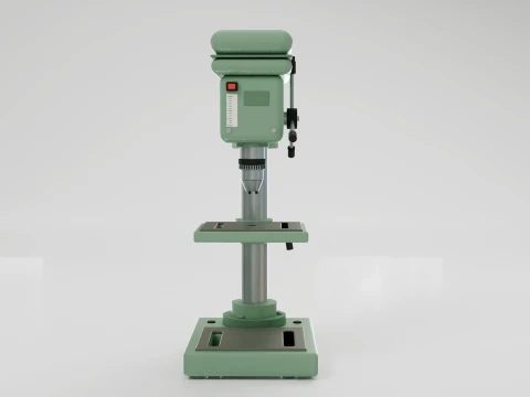 Drill Press 3D Model