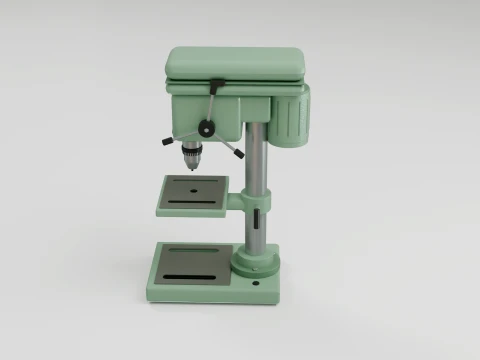Drill Press 3D Model