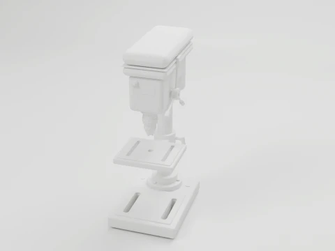 Drill Press 3D Model