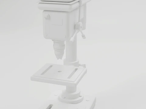 Drill Press 3D Model