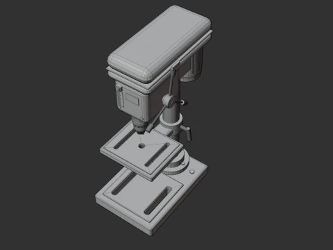 Drill Press 3D Model