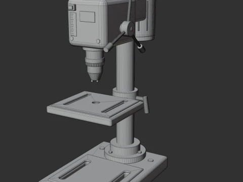 Drill Press 3D Model