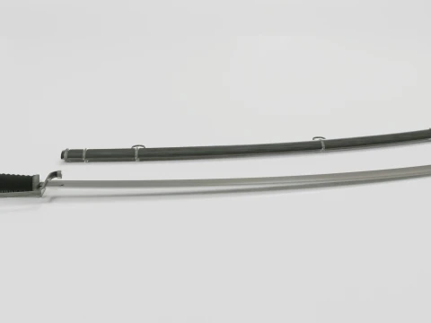 Pattern 1796 Cavalry Sword 3D Model