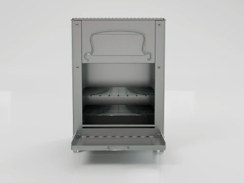 Portable Woodstove 3D Model