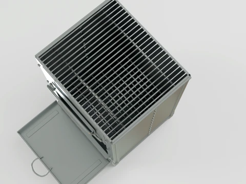 Portable Woodstove 3D Model
