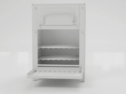 Portable Woodstove 3D Model