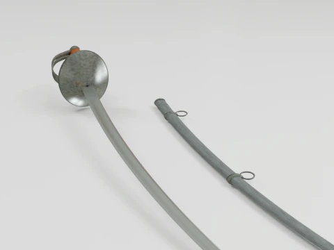 Cavalry Sword Modèle 3D