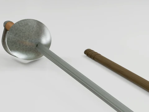 Pattern 1908 Cavalry Sword 3D Model