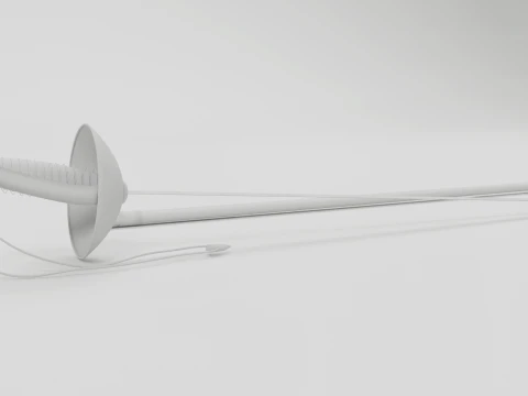 Pattern 1912 Cavalry Sword 3D Model