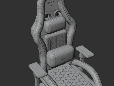 Gaming Chair 3D Model