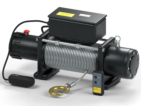 Winch Modelo 3D