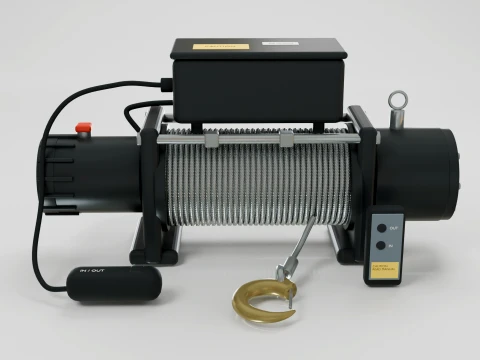 Winch 3D Model