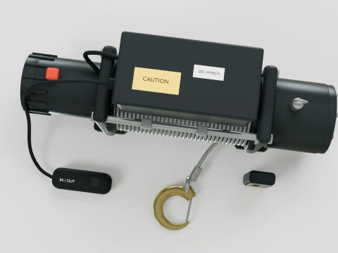 Winch 3D Model