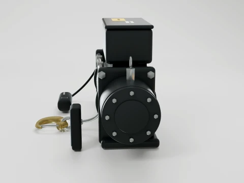Winch 3D Model