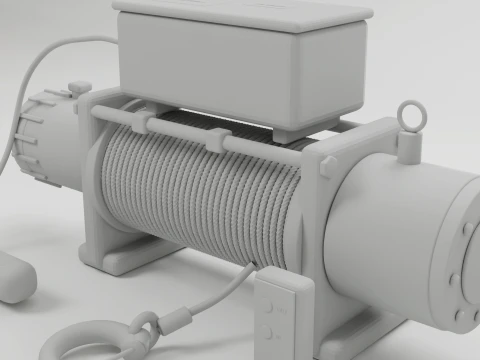 Winch 3D Model