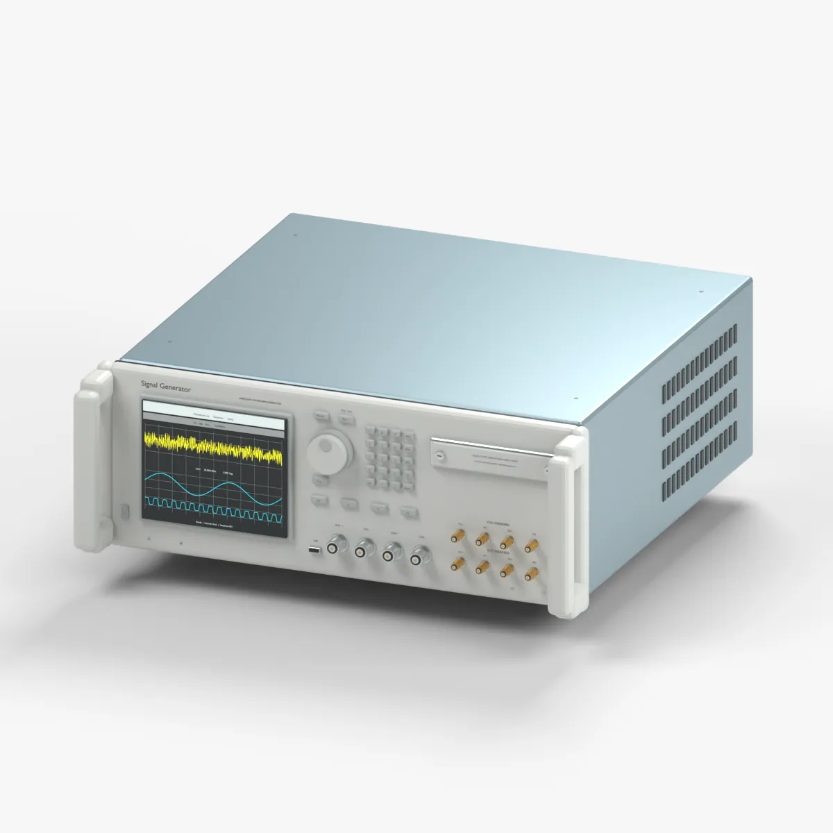 Signal Generator 3D Model .c4d .max .obj .3ds .fbx .stl .blend 