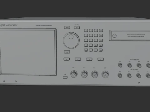 Signal Generator 3D Model