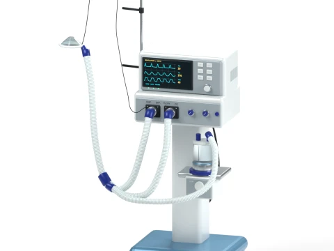 Ventilator Modelo 3D