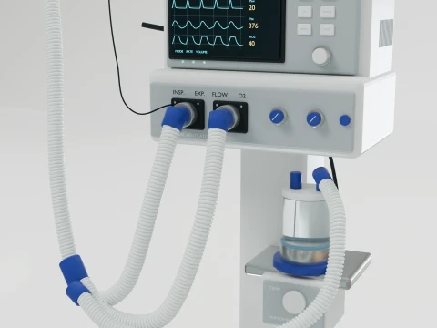 Ventilator 3D Model